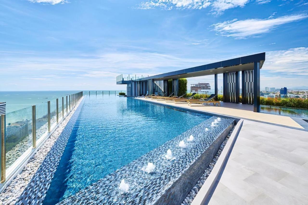 Appartamento Great Location With Infinity Pool - Central Pattaya Esterno foto