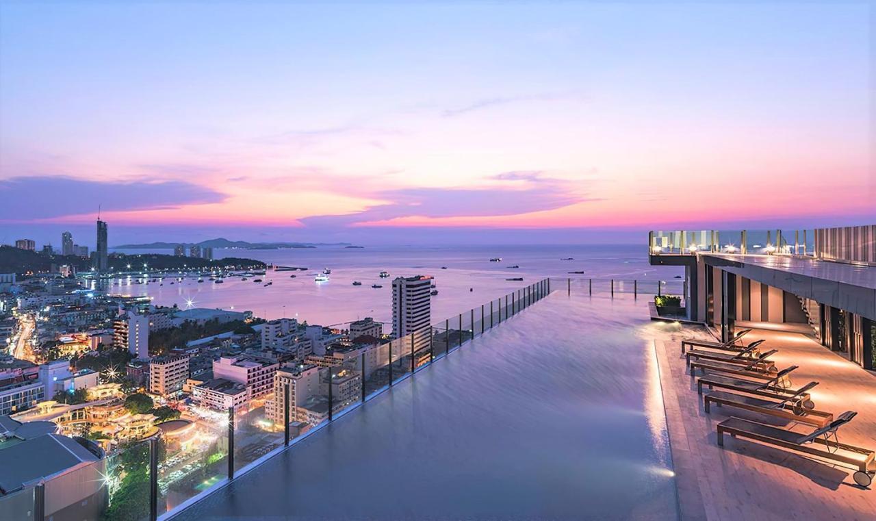 Appartamento Great Location With Infinity Pool - Central Pattaya Esterno foto