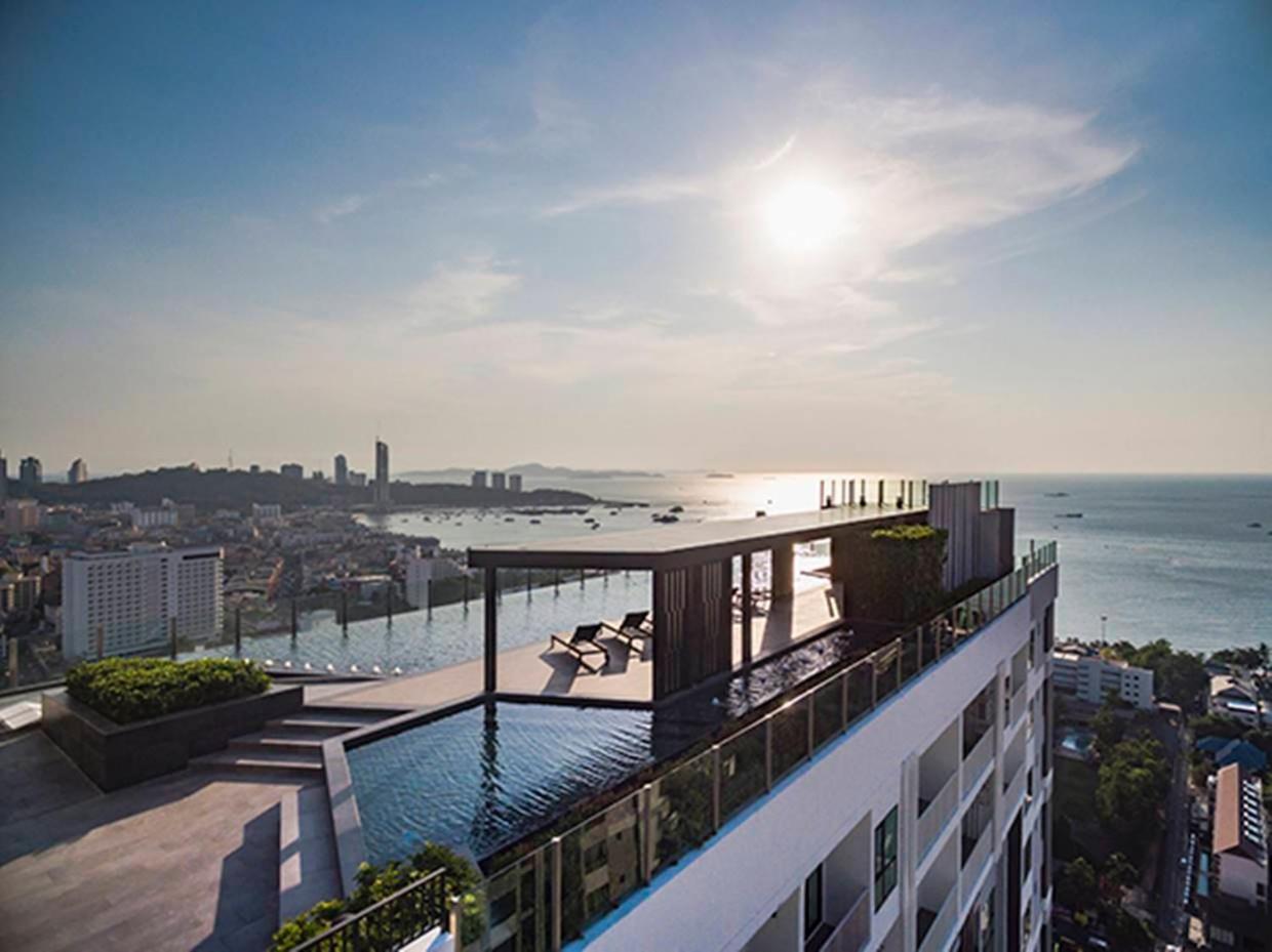 Appartamento Great Location With Infinity Pool - Central Pattaya Esterno foto