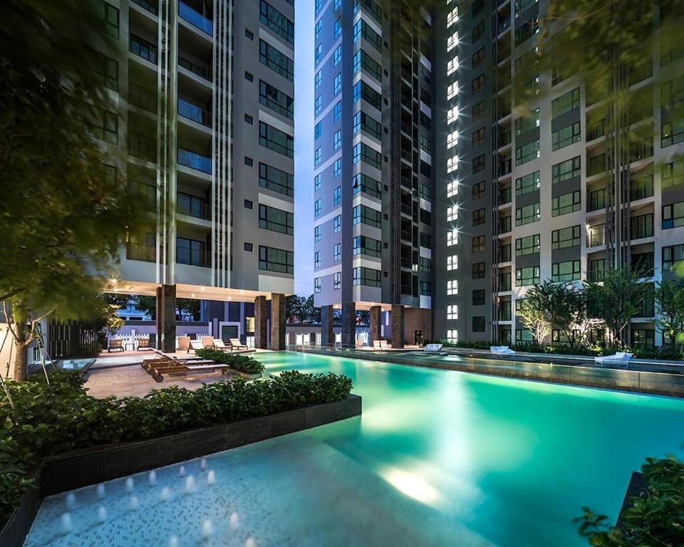 Appartamento Great Location With Infinity Pool - Central Pattaya Esterno foto